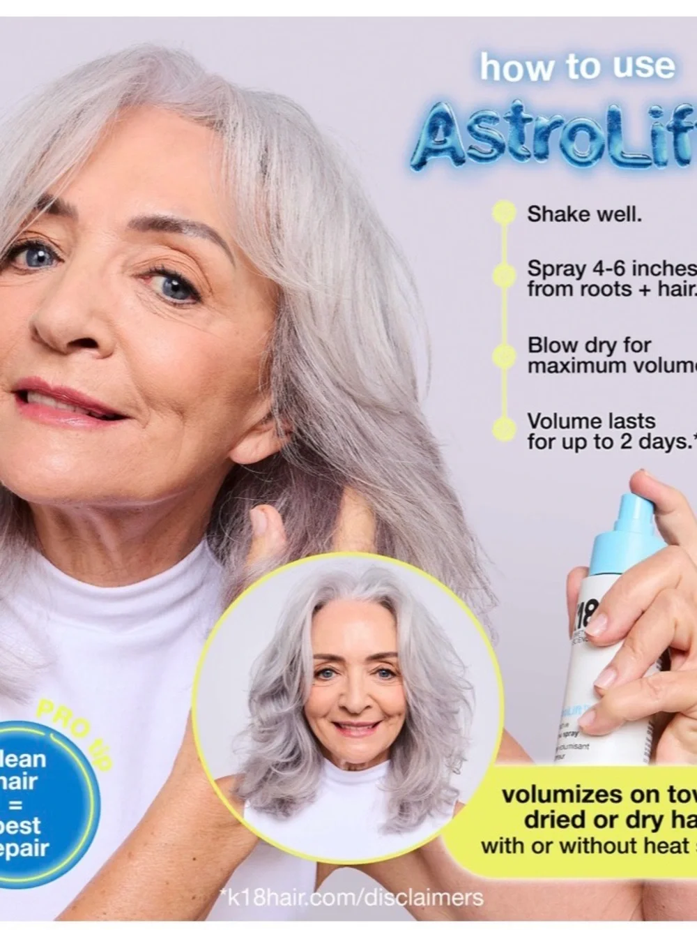 AstroLift™ Kids Leave-In Repair Treatment - Blue & White